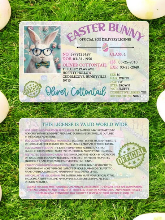 Easter Bunny License (PREORDER)