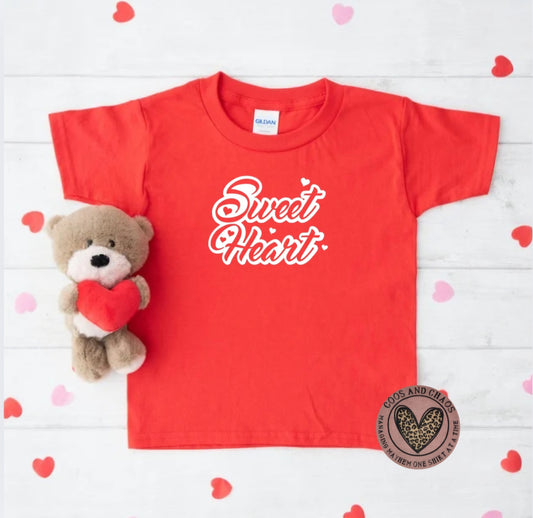 Reg/Glitter/Unisex Toddler/Youth SWEETHEART