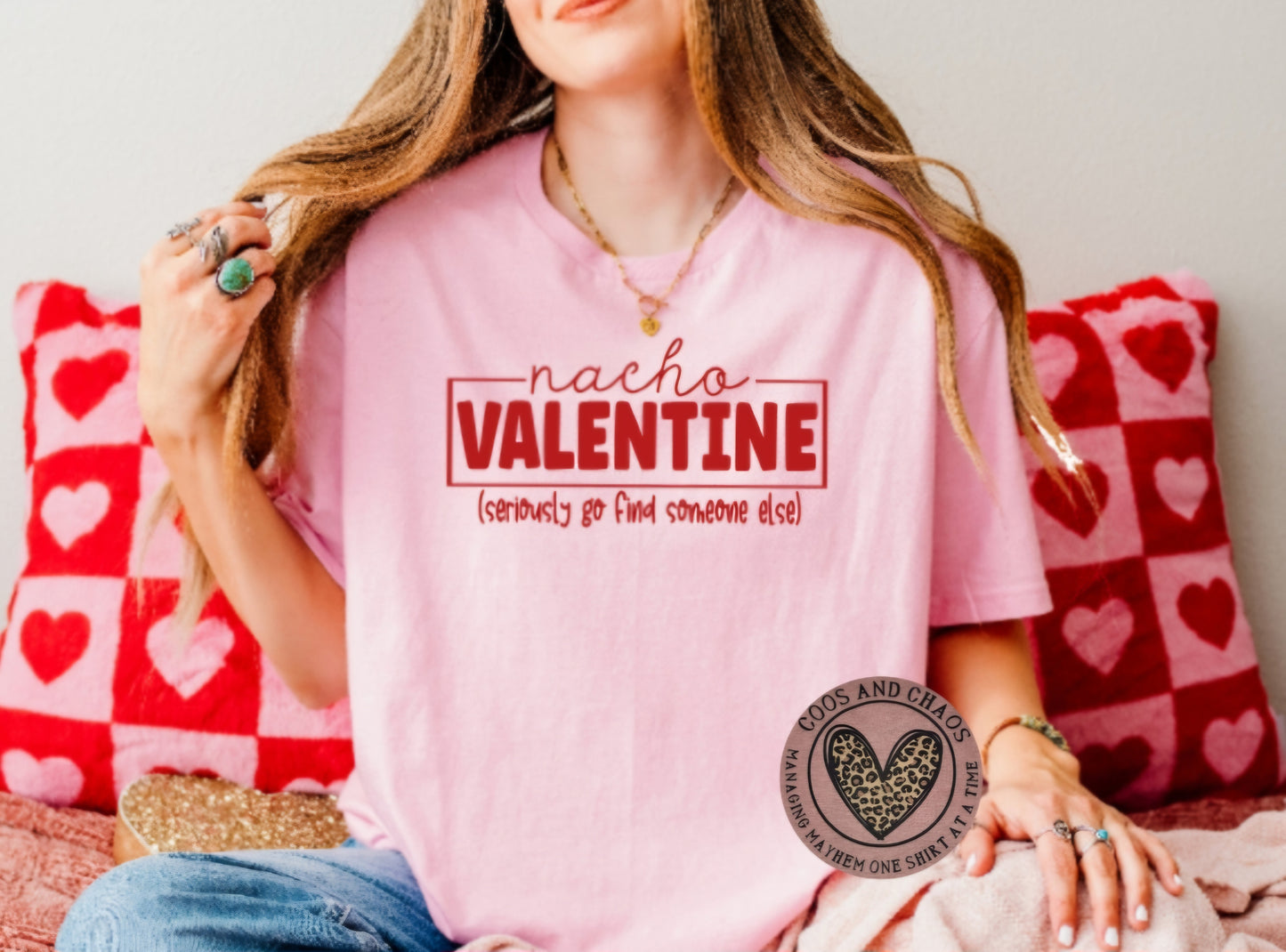 Nacho Valentine SERIOUSLY Tee/Crew/Hoodie