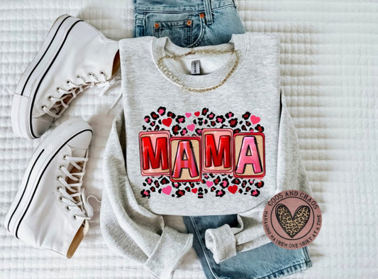 Leopard V-Day Mama Crew