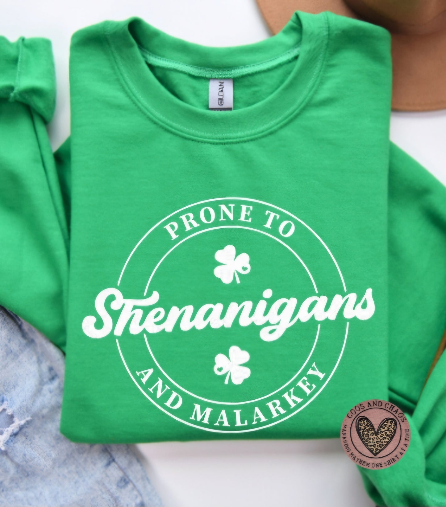 Shenanigans & Malarkey Tee/Crewneck