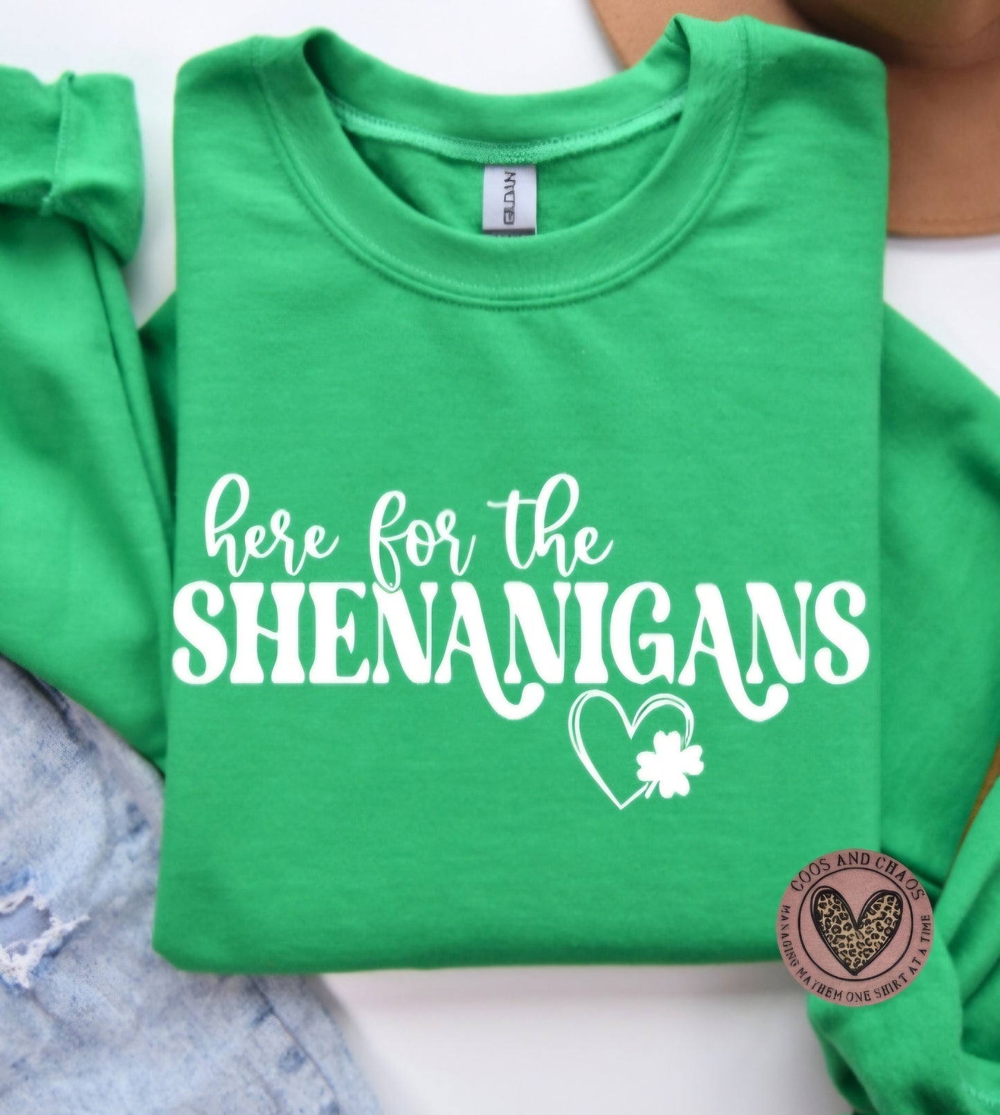 Shenanigans Tee/Crewneck