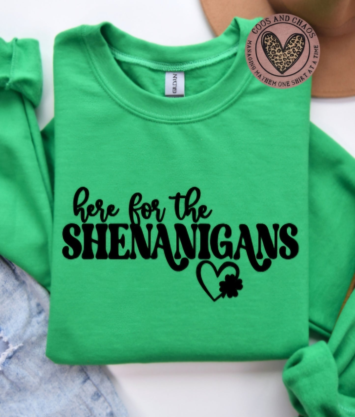 Shenanigans Tee/Crewneck