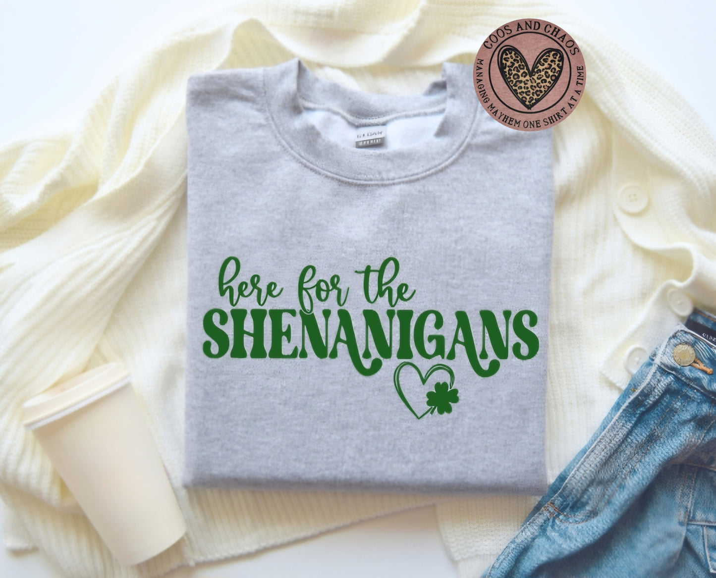 Shenanigans Tee/Crewneck