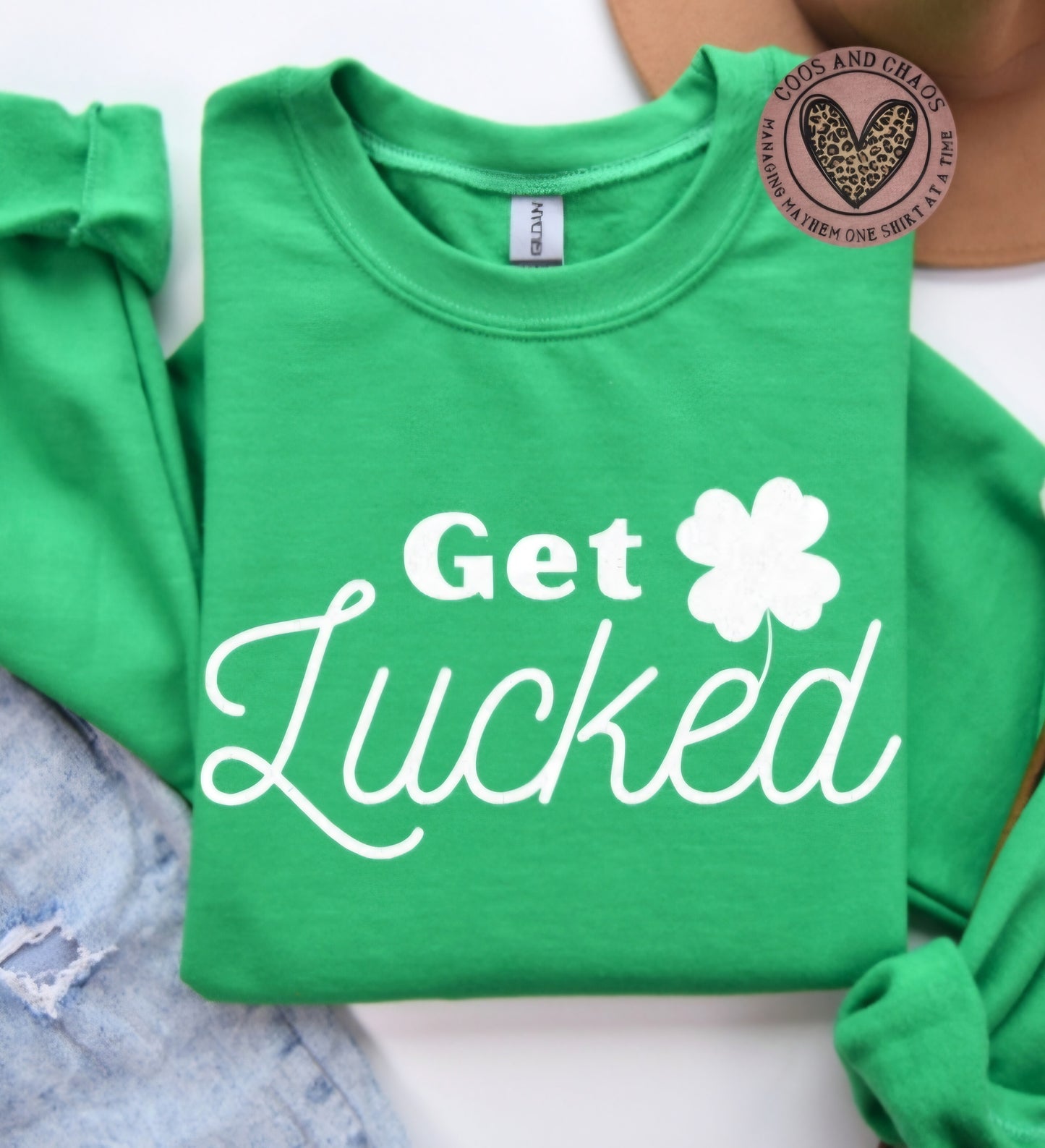 Get LUCKED Tee/Crewneck