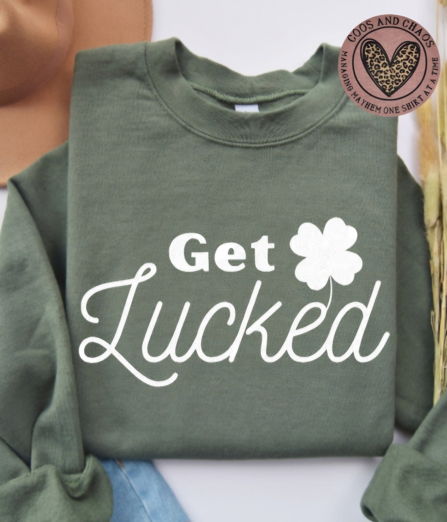 Get LUCKED Tee/Crewneck