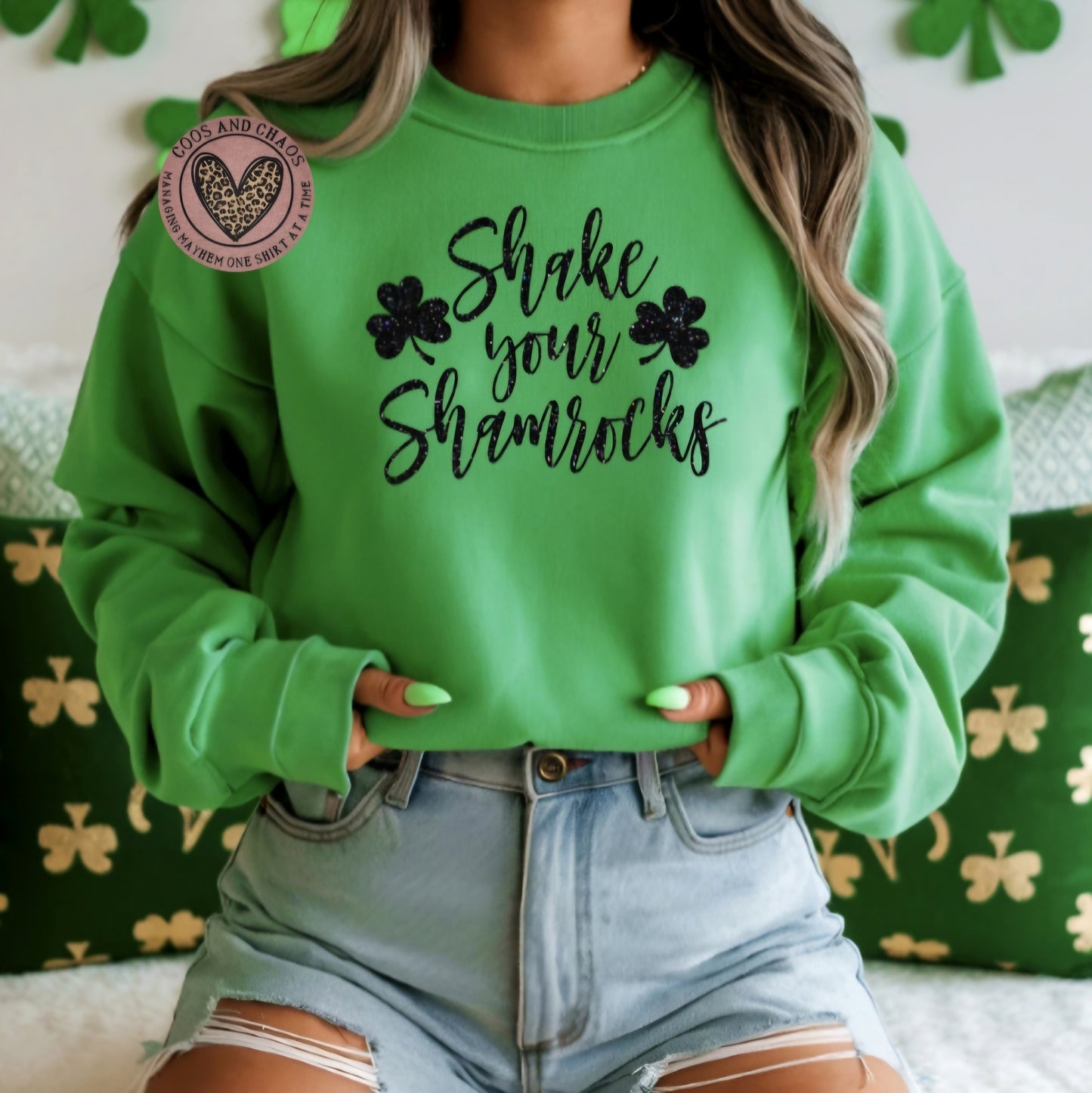 Shake your SHAMROCKS Tee/Crewneck