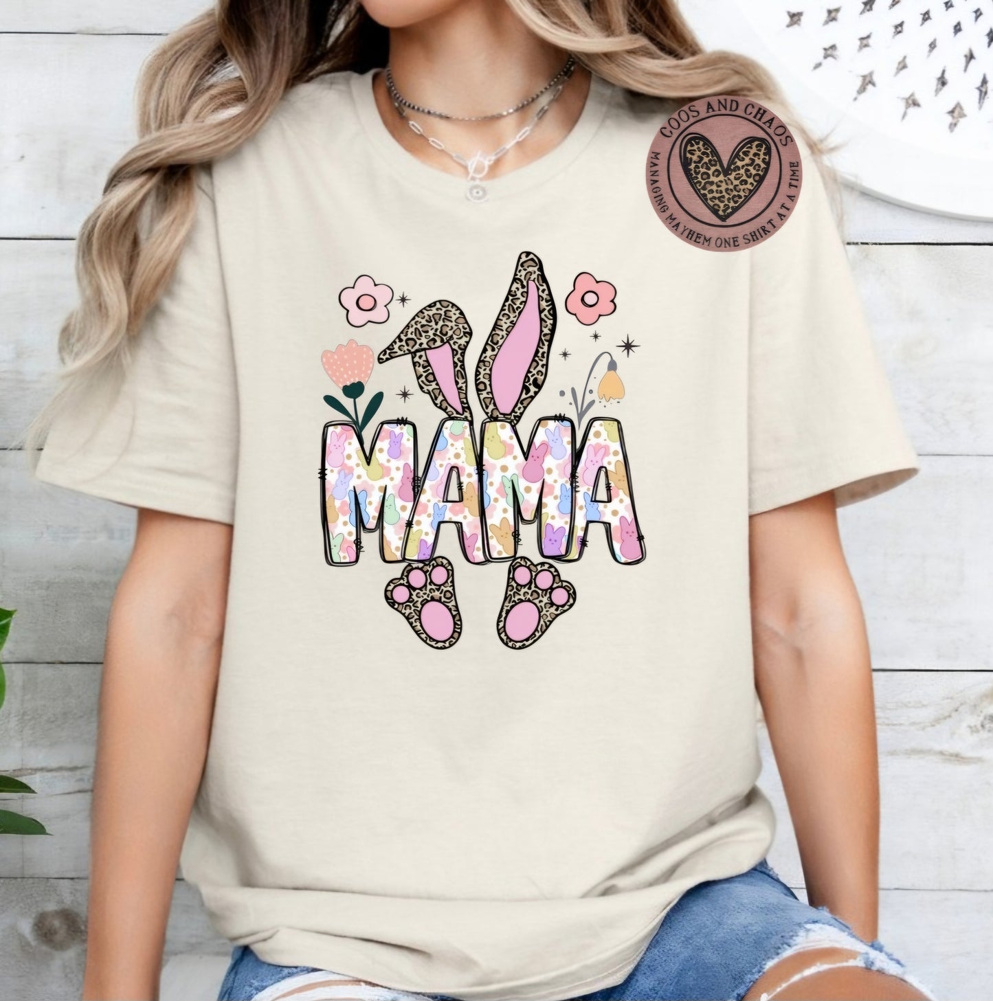 MAMA Bunny Basic Tee