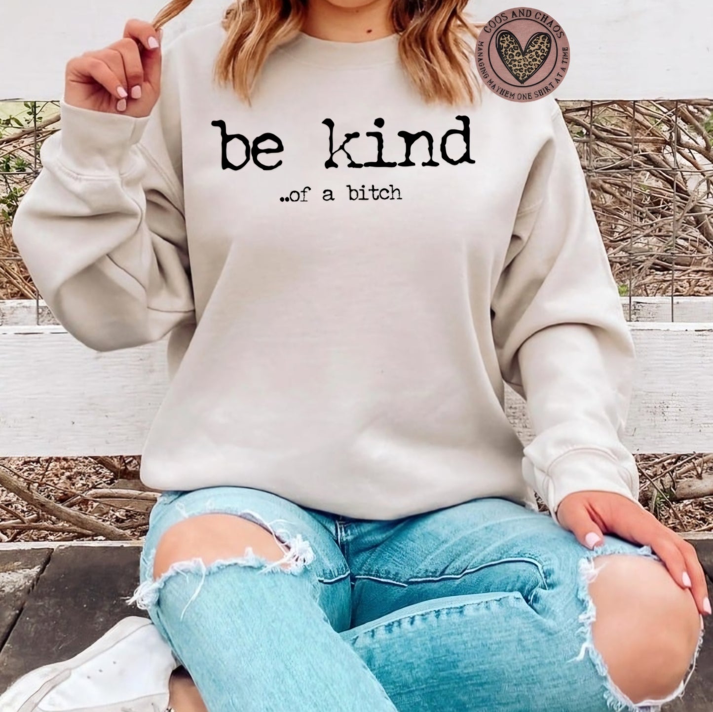 BE KIND-Crewneck