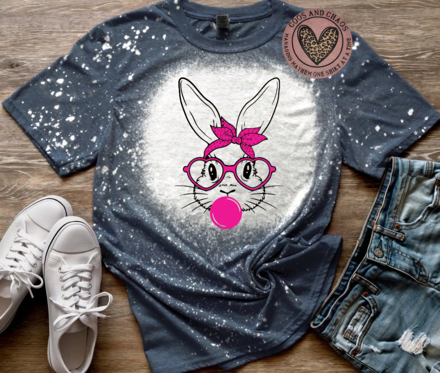 Bubble Gum Bunny-Tee