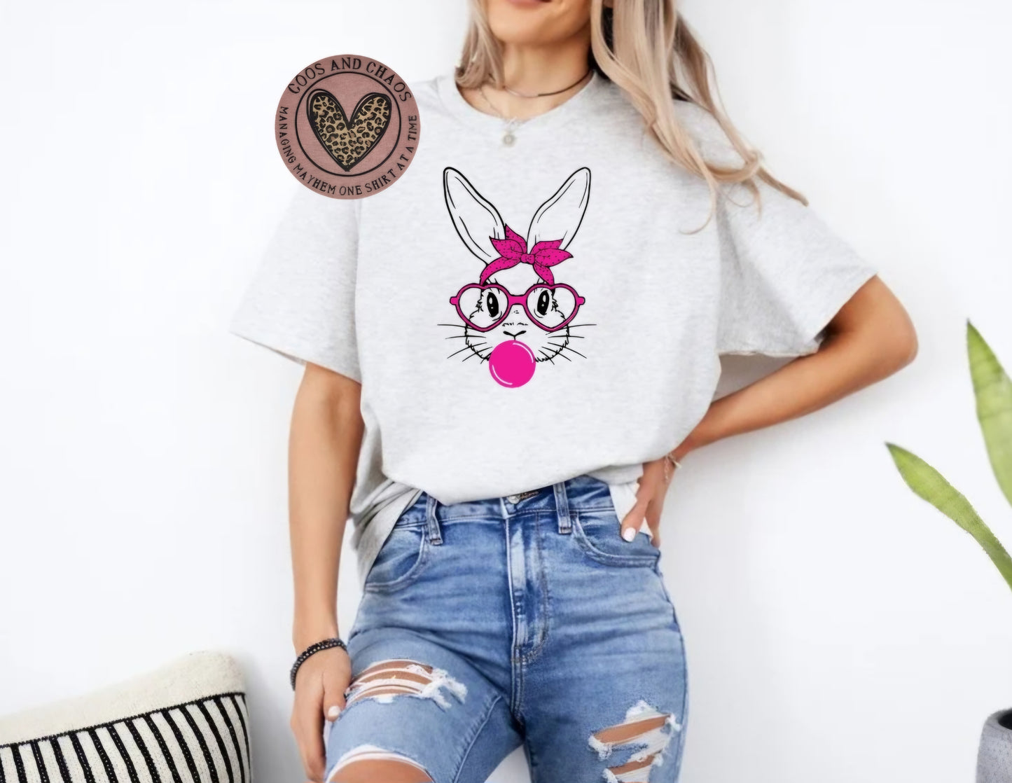 Bubble Gum Bunny-Tee